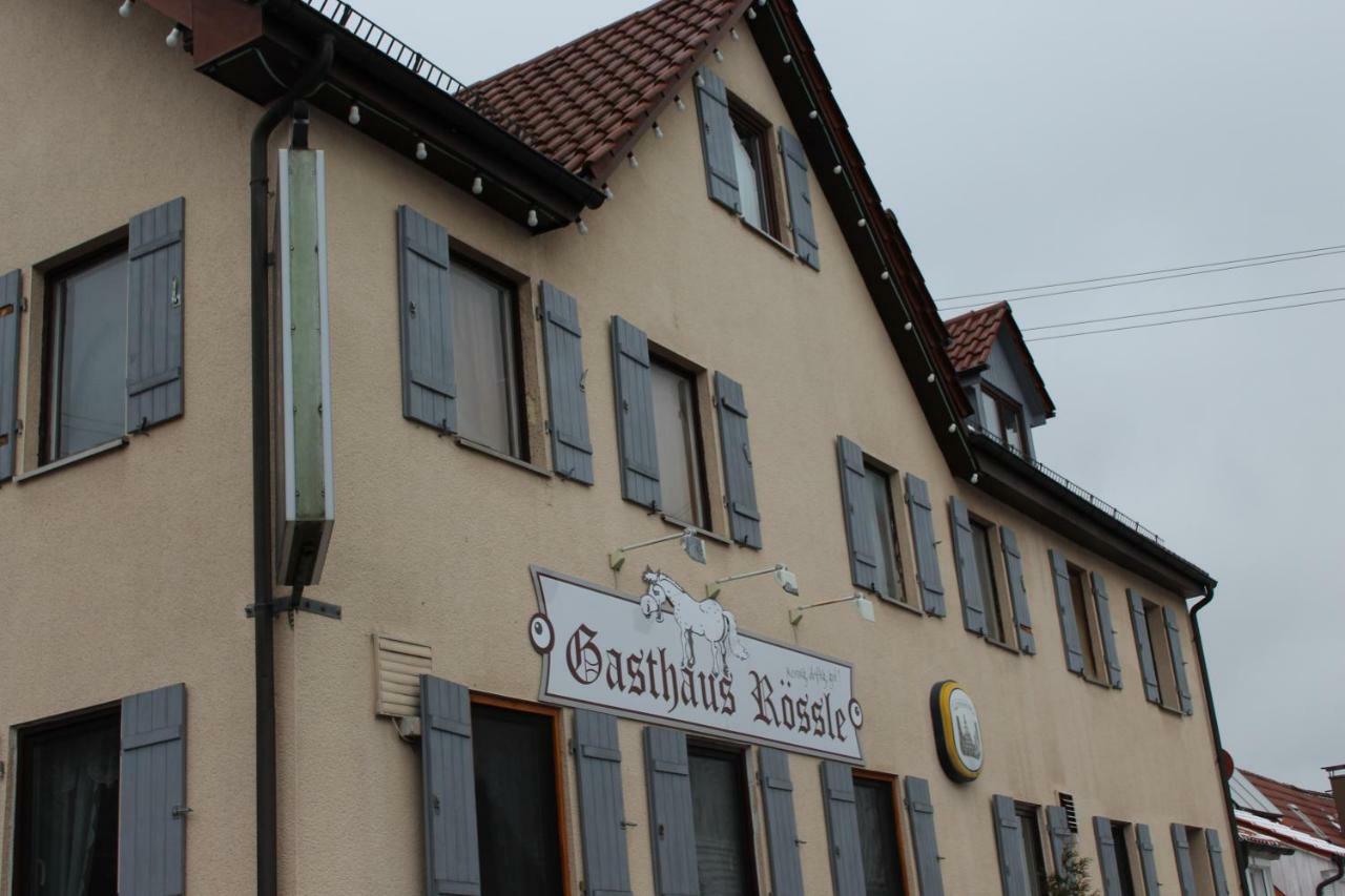 Gasthof Roessle Ochsenwang Bissingen an der Teck Luaran gambar