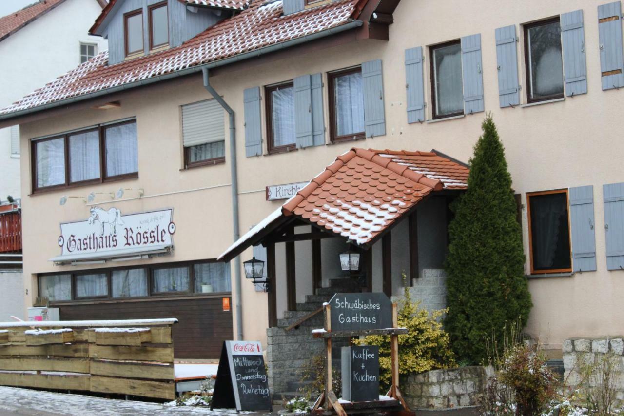 Gasthof Roessle Ochsenwang Bissingen an der Teck Luaran gambar